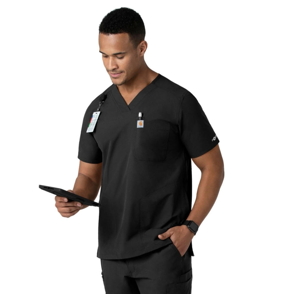 Carhartt Men's Force Modern Fit Scrub Top - L
